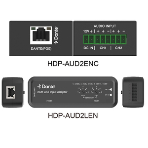 <span class=keywords><strong>Convertisseur</strong></span> <span class=keywords><strong>audio</strong></span> USB Dante Ultimo 2 canaux, encodeur-décodeur combo avec POE, interface <span class=keywords><strong>audio</strong></span> réseau portable PC/Mac - Product Image 3