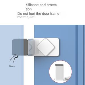 Nouveau verrou de sécurité pour enfant Anti-pincement arrêt de <span class=keywords><strong>porte</strong></span> coupe-vent Anti-Collision <span class=keywords><strong>porte</strong></span> Clip carte <span class=keywords><strong>bloc</strong></span> plastique bébé Protection armoire portes - Product Image 4