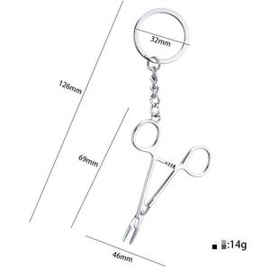 Llavero Creativo Mini de Acero Inoxidable con Forma de Diente <span class=keywords><strong>Molar</strong></span>, Ligero, Simulación de Herramientas Dentales - Product Image 6