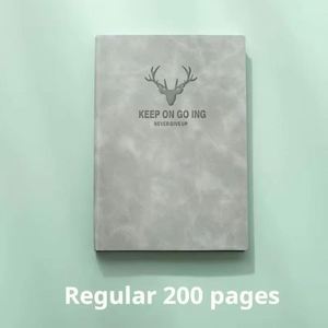 Journal Manufacturer Custom A5 Softcover PU Leather <b>Note</b> <b>Book</b> Business Office Notebook With Logo - Product Image 5