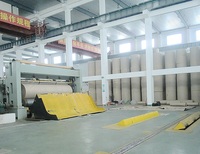 Máquina Yunda de 100 TPD de Capacidad para Reciclaje de Papel y Cartón, Fabricación de Rollos de Cartón Corrugado con Rodamientos