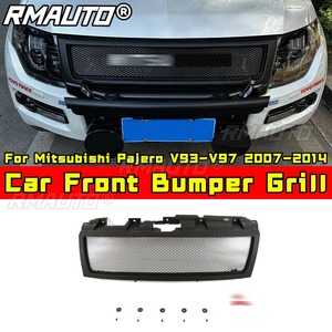 Pour Mitsubishi Pajero V93-V97 2007-2014, calandre avant de voiture, grilles de course, calandre de voiture, kit carrosserie, accessoires de voiture - Product Image 1