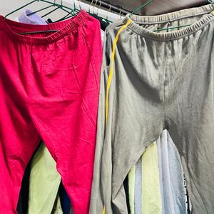 กางเกงจ็อกกิ้งยืดหยุ่นใส่สบาย เหมาะสำหรับเต้นและเล่นกีฬา ขายส่งจำนวนมาก เสื้อผ้า<span class=keywords><strong>มือ</strong></span><span class=keywords><strong>สอง</strong></span>จากโรงงาน JackWen ขั้นต่ำ 45 กก. - Product Image 2