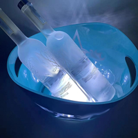 Personnalisé OEM/ODM seau à glace lumineux à led seau à glace unique seau à glace de mariage