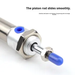 <span class=keywords><strong>MACD</strong></span> 32x2นิวเมติกขนาดเล็ก5/50/75/100/125/150สเตนเลสสตีลสองด้านพร้อมบัฟเฟอร์อากาศและโครงสร้างลูกสูบ - Product Image 5