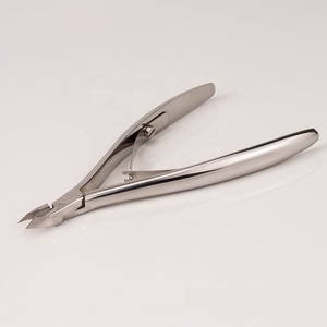 Logo Personnaliser Super Strong Sharp Pédicure Manucure Cutter Clipper Forger En Acier Inoxydable Nail <span class=keywords><strong>Cuticule</strong></span> Nipper 5mm Professionnel - Product Image 5