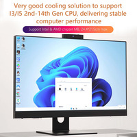 PC para Juegos con Configuración Completa, I5 12400f, GTX 1660 Super, SSD de 240 GB, Computadora de Escritorio Todo en Uno, Disco Duro de 1 TB, Monitor Táctil