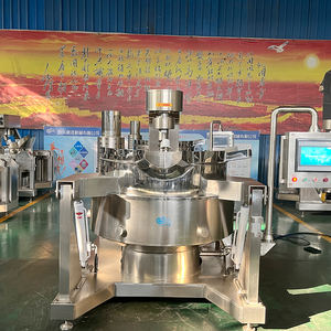 อุปกรณ์ทำอาหารแบบหมุนอัตโนมัติ ใช้แก๊ส ทำจากสแตนเลส พร้อมเครื่องกวน หม้อปรุงอาหารสำหรับปรุงเครื่องปรุงรสเป็ดดำมาดูรา - Product Image 6