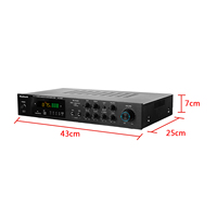 GAP-628BT 110V/220V 500W güç amplifikatörü ses subwoofer HIFI Stereo BT Surround ses dijital güçlü ev Karaoke sinema