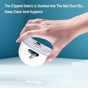 Mini coupe-ongles électronique de grande qualité, pédicure, polissage des doigts, LED, sûr, indolore, pour bébés, adultes, chiens, coupe-ongles électrique USB - Product Image 4