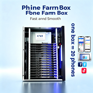 Android Box <b>Phone</b> Farm Click Farm Cell <b>Phone</b> Group <b>Control</b> Equipment Motherboard Ethernet WIFI Connection Box - Product Image 1