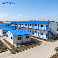 Maison préfabriquée de type K VICDOWEX pour camp de construction et logement des travailleurs