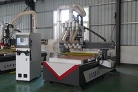 Routeur CNC 3D 3 axes 1325 1530 ATC en promotion, prix de vente de la machine CNC la plus vendue pour le bois