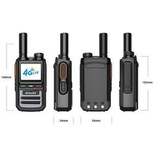 Binqi BQ-220EU 4 gam LTE cho PoC đài phát thanh <span class=keywords><strong>Dual</strong></span> <span class=keywords><strong>Sim</strong></span> thẻ <span class=keywords><strong>Dual</strong></span> Standby GPS biểu tượng tùy chỉnh dài khoảng cách 5000km cầm tay Walkie Talkie - Product Image 4