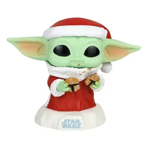 Per il Funko Pop! Figura in vinile personalizzato 10cm natale Grogu resina da collezione giocattolo modello militare per uso decorativo - Product Image 1
