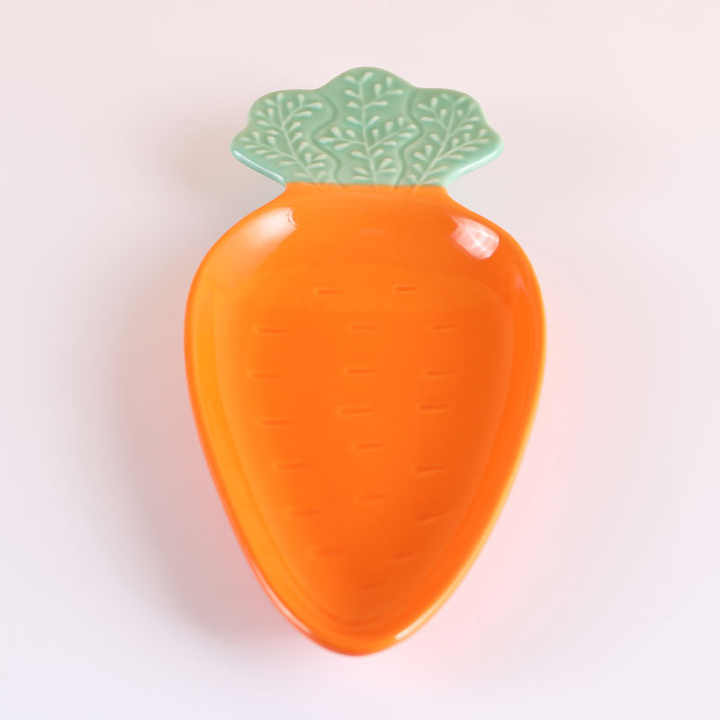 可爱的小蔬菜形状服务菜迷你陶瓷酱汁菜婴儿碗生日派对