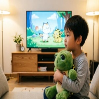Peluche Tortue, Poupée en Peluche Tortue de Dessin Animé, Cadeau Animal Marin pour Machine à Pinces et Décoration Intérieure