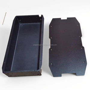 Compartiment de batterie métallique pour trottinette électrique, facile à installer, 48*22*9cm avec couvercle pour cadre de trottinette électrique - Product Image 5