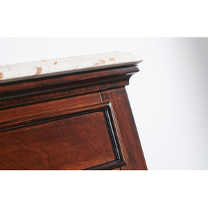 Mueble de Baño Transicional de 36 Pulgadas con Espejo de Madera y Diseño Resistente al Agua, Construcción Duradera, Lavabo Individual, Hecho en Vietnam - Product Image 4