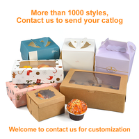 Facile da trasportare 2022 vendita calda stile Pop-Up dove acquistare scatole per torte in scatola di imballaggio per dolci da forno sfusa con manico