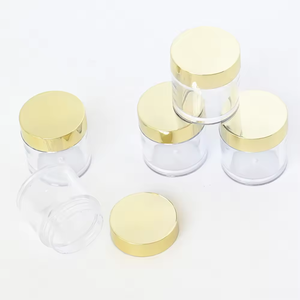 Tarros de Plástico Transparente para Crema Facial Cosmética de 50 ml, 60 ml, 80 ml, 100 ml, 120 ml, Tarros de Plástico de 100 ml con Tapas - Product Image 4