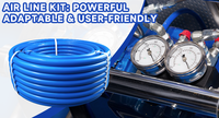Tuyau blanc bleu Pex Al Pex de la couleur 25mm d'EN21003 WRAS pour la pompe de pression