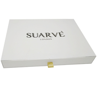 Boîte de Luxe avec Couvercle et Base, Logo Doré, Vente en Gros, Emballage Cadeau Personnalisé pour T-Shirt, Vêtements, Boîte en Carton pour Foulard