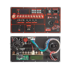 Scheda Amplificatore Digitale BT 220V/12V Versione Home Theater con Doppio Microfono e Subwoofer - Product Image 1