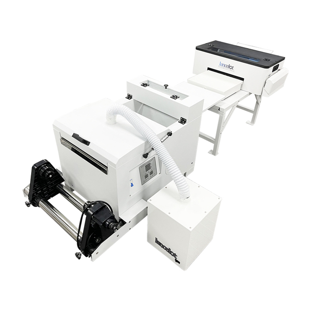 30cm Xp600/i3200 Dtf Printer Print Head I3200 1390 Tshirt Printing Machine Dtf A3 With Powder Shaker Dtf Film Roll A3 L1800