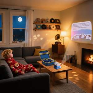 Étui rigide pour Little Tikes Story Dream Machine Starter Set, pour garçon fille petits livres de personnages, conteneur avec bandoulière - Product Image 2