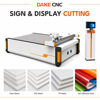 Cutter à lame oscillante CNC pour la signalisation publicitaire, les présentoirs et la découpe de vinyle