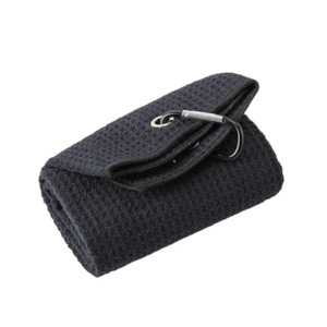 Toalla de Golf con Logotipo Personalizado y Toalla de Microfibra Tipo Waffle con Impresión para Bolsas de Golf - Product Image 5