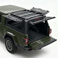 Capot de camionnette personnalisable en acier résistant aux intempéries, toit rigide 4x4, construction robuste avec verrouillage HB-S pour Ford Chevrolet
