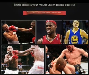 <span class=keywords><strong>Protector</strong></span> <span class=keywords><strong>Bucal</strong></span> de EVA con Tecnología de Ajuste Cómodo, <span class=keywords><strong>Protector</strong></span> <span class=keywords><strong>Bucal</strong></span> de Doble Capa, <span class=keywords><strong>Protector</strong></span> <span class=keywords><strong>Bucal</strong></span> <span class=keywords><strong>para</strong></span> Boxeo, Equipo de Protección <span class=keywords><strong>para</strong></span> Fútbol, MMA, Jóvenes y Adultos - Product Image 5