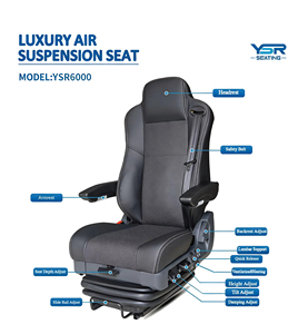 Asientos de coche modificados para vehículos comerciales con ventilación y airbag, asientos de lujo para furgonetas, cajas de autocaravanas y camiones usados. - Product Image 2