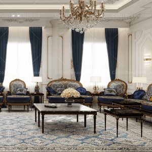 Juego de sofás Majlis tallados Royal Moioccan Majlis de gama alta, muebles de lujo Majlis árabes para Arabia Saudita - Product Image 6