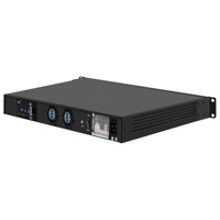 CWWK 1U B250 PC de 19 pulgadas para montaje en rack i9 i7 i5 6x LAN 2x 82599ES 10Gb SFP+ DDR4 Firewall Router OPNsense Pfsense Rack Appliance