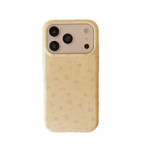 Coque de téléphone double couche à motif floral délicat style coréen pour iPhone 17 Pro Max 16 15 14 - Product Image 2