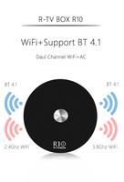 El Mejor TV Box Android 8.1 con RK 3328 y H.264-H.265 HD, Decodificador R10