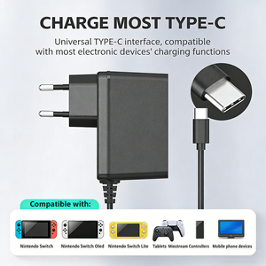 <span class=keywords><strong>Cargador</strong></span> de CA con Enchufe Europeo DATA FROG, 15V USB C, Carga Rápida, <span class=keywords><strong>para</strong></span> <span class=keywords><strong>Nintendo</strong></span> <span class=keywords><strong>Switch</strong></span> Oled Lite, Accesorios <span class=keywords><strong>para</strong></span> Juegos Móviles - Product Image 3