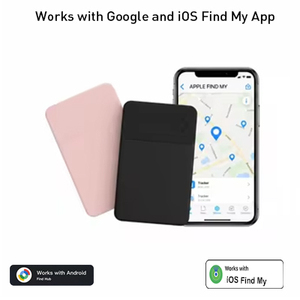 Localizador Inteligente Recargable Ultrafino de Plástico Compatible con Google y iOS, Localizador de Dispositivos GPS Air Tag, Localizador de Tarjetas y Carteras - Product Image 1