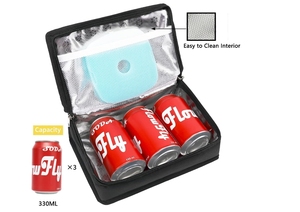 <span class=keywords><strong>Petite</strong></span> boîte à lunch isolée Portable sac <span class=keywords><strong>souple</strong></span> Mini refroidisseur thermique <span class=keywords><strong>repas</strong></span> fourre-tout Kit avec poignée pour le travail et l'école - Product Image 6