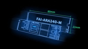Tarjeta de Aceleración de Cómputo IA RAR240 de 16GB M.2, hasta 40 eTOPS, Aplicable para IA Industrial en la Periferia - Product Image 3