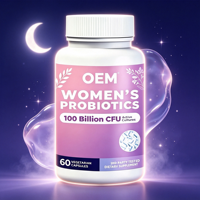 Capsules Probiotiques Véganes OEM à la Canneberge pour la Santé Intestinale des Femmes Adultes – Soin Quotidien
