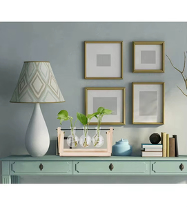 Support de présentation en bambou massif pour décoration intérieure, support de plantes en gros, support de pot de fleurs en <span class=keywords><strong>verre</strong></span> pour la décoration de la maison - Product Image 5