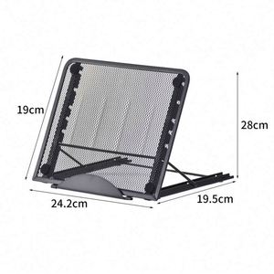 Support d'ordinateur portable en métal réglable de haute qualité – 15 par boîte pour usage sur bureau – Fournitures de bureau et scolaires polyvalentes - Product Image 5