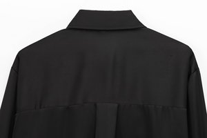 Nouvelles Blouses <span class=keywords><strong>Chic</strong></span> pour Femmes à Manches Longues, Style Bancaire Mondial, avec Boutons Métalliques, Rétro et Polyvalentes - Product Image 5