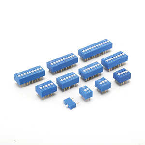 Màu Xanh DS-01B <span class=keywords><strong>2</strong></span>.54mm Pin Pitch 1 vị trí thru-lỗ Dip chuyển đổi - Product Image 6