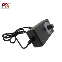 Plug in 3V-12V 1A Led Gradateur Régulateur de vitesse Gradation 3W-12W AC DC Tension réglable Adaptateur secteur pour moteur Bande lumineuse LED