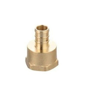 Raccord femelle en laiton x FIPT, raccords de tuyau 3/4 ", barre en laiton pour l'eau